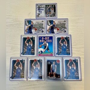 Cooper Flagg rookie card lot